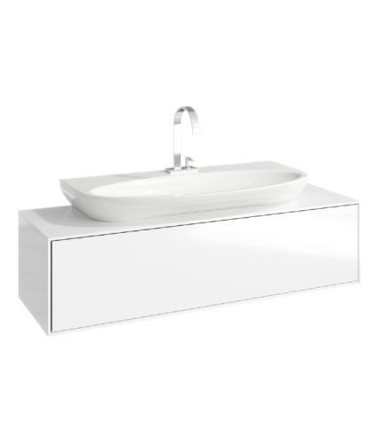 Тумба с умывальником AQWELLA Genesis 120 Белый  GEN0112W